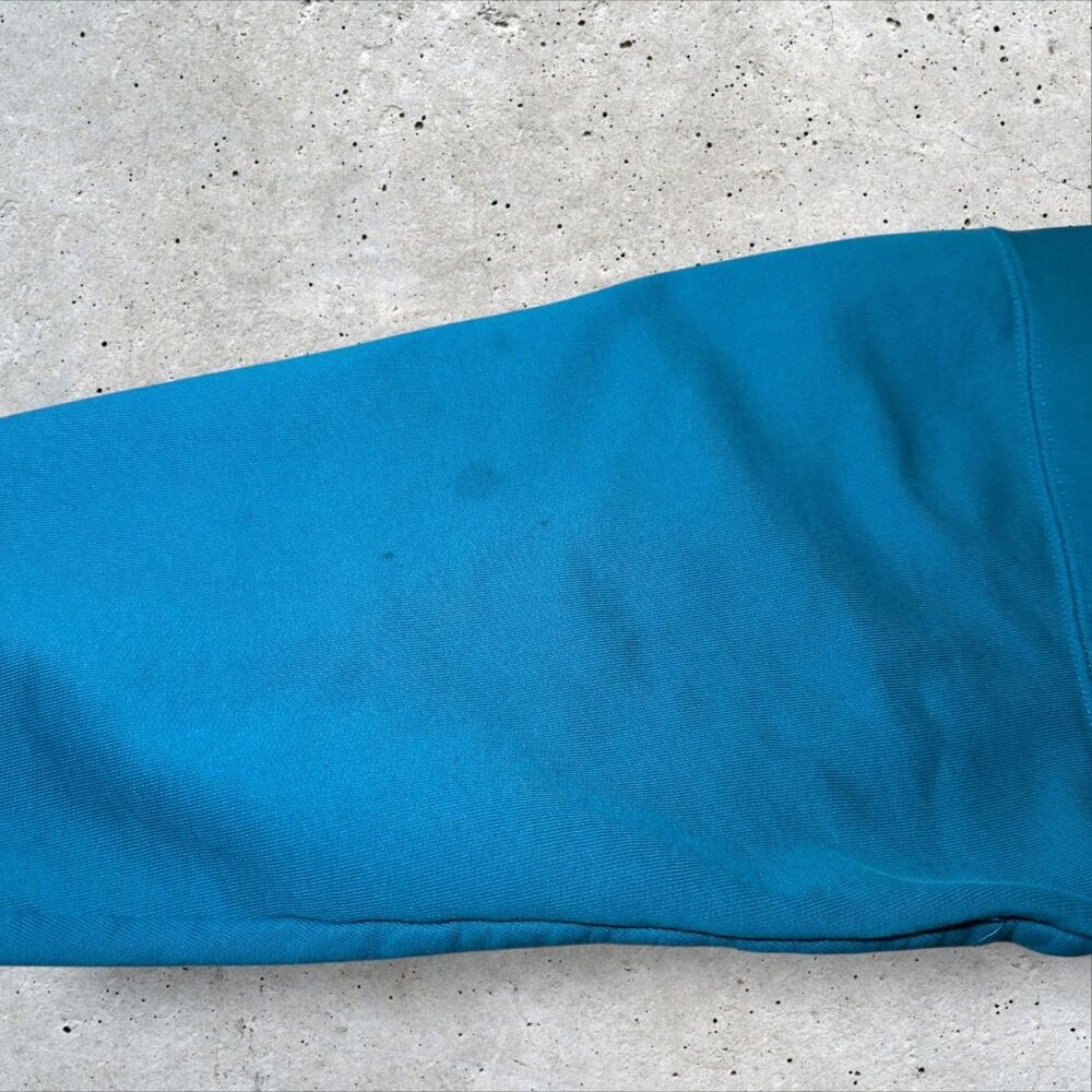 Vintage Disney Store Mickey Amis Sweatshirt Size Large Turquoise France - Picture 9 of 12